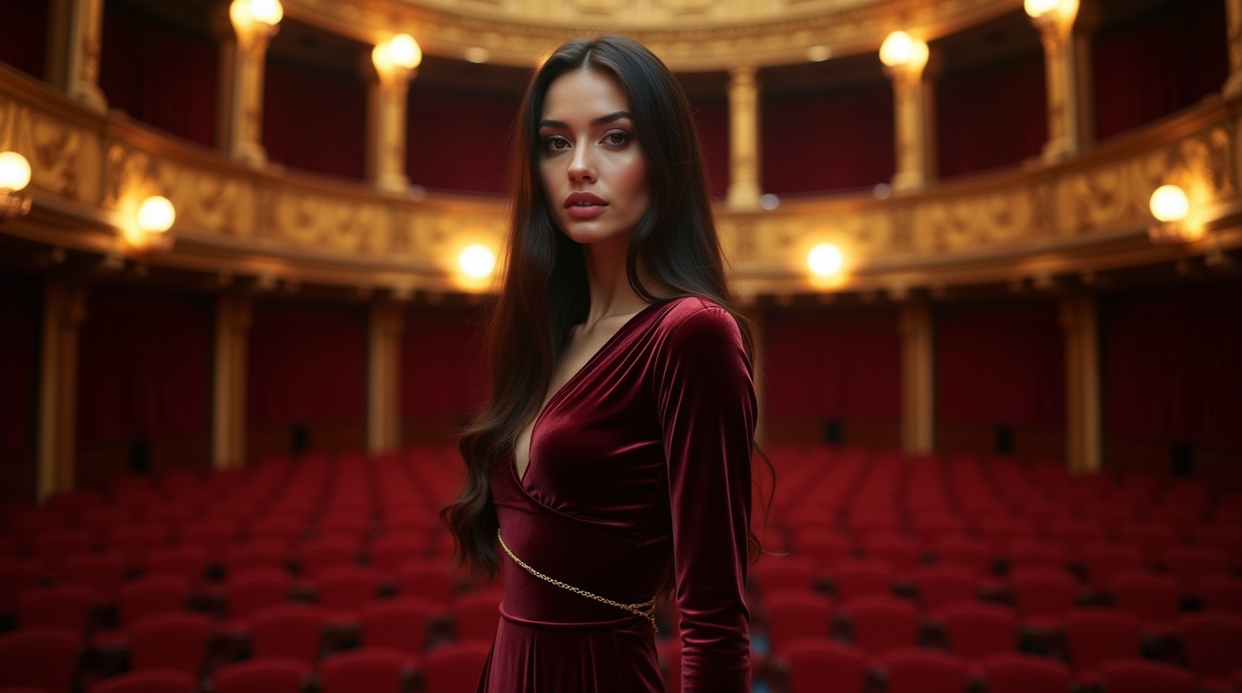 Spicy Chat AI App — Talk to Free AI Girlfriends Online flux dev a stunning brunette woman with long straight dark hai 3
